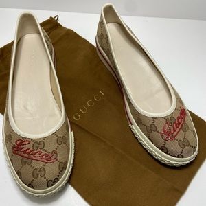 Gucci slip on sneakers size 39.5